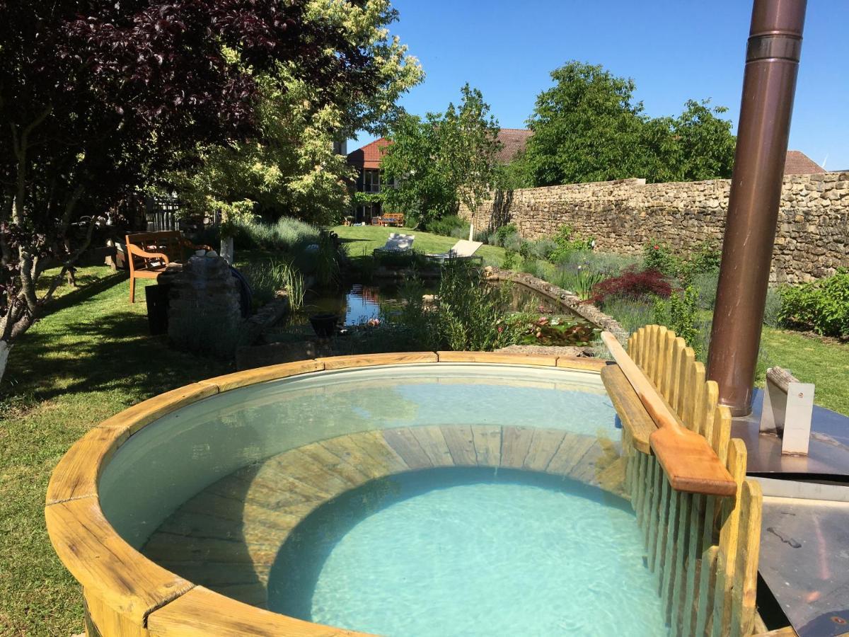 Domaine De La Mance - Maisonnette Avec Cheminee Vitrey-sur-Mance エクステリア 写真